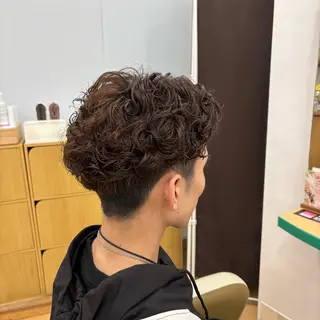 パーマ メンズ 🎀🤍芦澤 李音🤍🎀のヘアスタイル