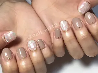 ショート ネイル nail salon &e eriのネイルデザイン