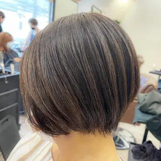 ショート カラー OAK溝の口 𖠋SHINYAのヘアスタイル