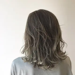 ミディアム カラー 松本 潔樹のヘアスタイル