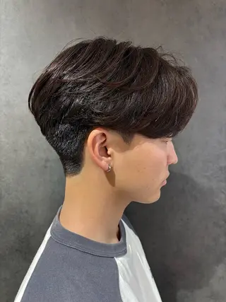 メンズ kalm所属・✵TAKUMI/ 横浜/センターパートのヘアスタイル