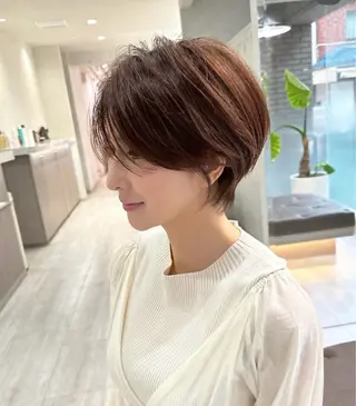 ショート nex the salon coall所属・🫧似合わせショート イシダ🫧のヘアスタイル