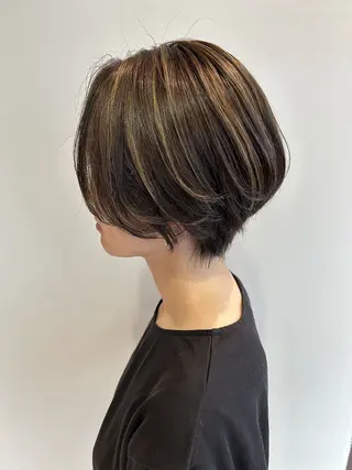 ショート カラー Hair&Make ange 中野店のヘアスタイル