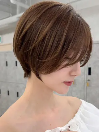 ショート 🍀ショート特化🍀 透明感カラー🍀萌のヘアスタイル