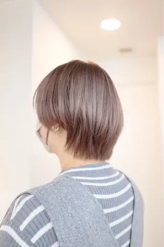 ショート カラー ヘアアレンジ 🦠カラーリスト/ 魚瀬あおい🦠のヘアスタイル