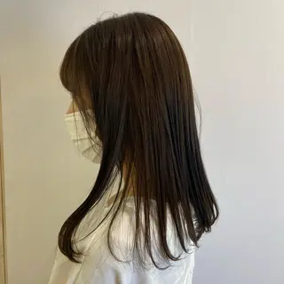 セミロング 棚橋 光海のヘアスタイル