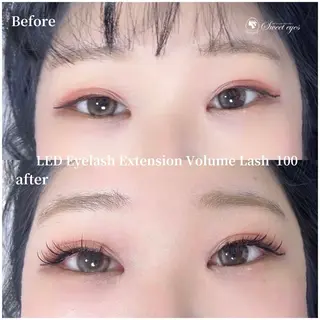 マツエク・マツパ Sweeteyes 金山店のマツエク・マツパデザイン