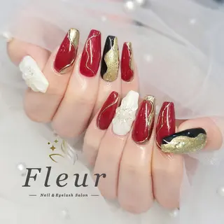ネイル nail&eye ♡Fleur♡のネイルデザイン