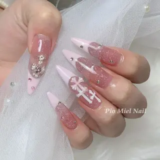 ネイル HANA 長さだしのネイルデザイン