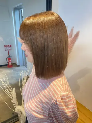 ショート カラー 🌼ハイライト透明感 🌼maiのヘアスタイル