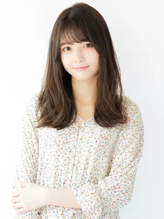 ロング カラー 自由が丘×似合わせ ディレクター枦山大将のヘアスタイル