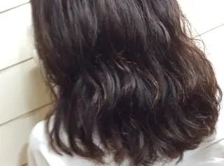 パーマ セミロング 木村 昇のヘアスタイル