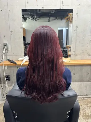 セミロング カラー mono / Manatoのヘアスタイル