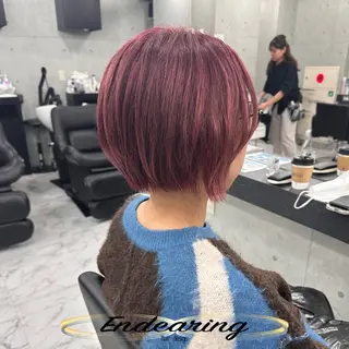 ショート Endearing 銀座/レイヤーカットのヘアスタイル