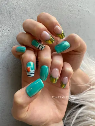ネイル ＦreeDoＭ   Design所属・W KUMIのネイルデザイン