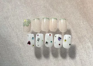 ネイル Gemies所属・Gemies_ RINA🫧のネイルデザイン