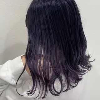セミロング カラー 中本 達也のヘアスタイル