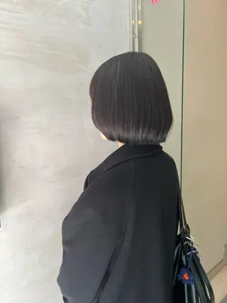 ショート カラー GARTE所属・巻ける縮毛矯正 艶カラー/れむのヘアスタイル