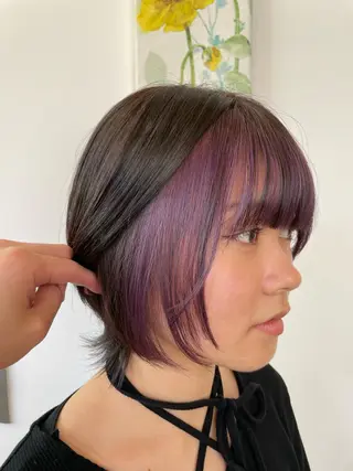 ミディアム カラー ✨石田 直央/ nene【店長】✨のヘアスタイル