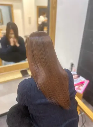 ロング 黒崎 日菜のヘアスタイル