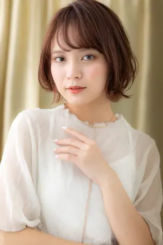 ショート カラー 似合わせスタイル🫧 木村夏暢のヘアスタイル
