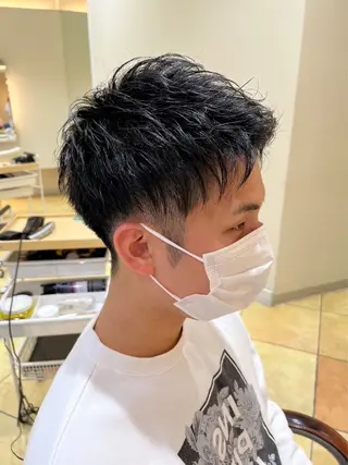 ショート メンズ 吉澤 杏美のヘアスタイル