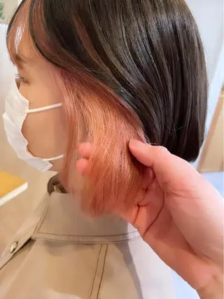 ショート カラー 北本 まどかのヘアスタイル