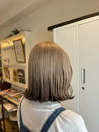 ミディアム カラー 新宿　副店長 新井彩斗のヘアスタイル