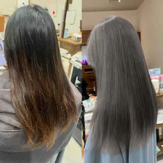 ロング カラー 🫧艶髪カラー🫧 伊原修子のヘアスタイル