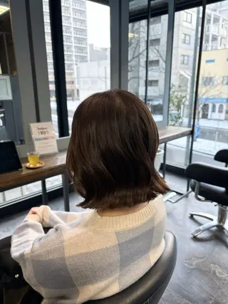 ショート ユイカ🐮暖色カラー / 再現スタイルのヘアスタイル