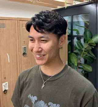 パーマ メンズ 🪽ゆな 🪽のヘアスタイル