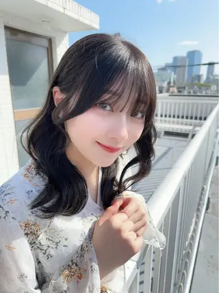 ミディアム 瀬畑 拓海のヘアスタイル