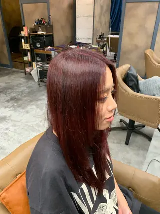 ロング カラー veretta .所属・✒️ハイトーン/ メンズ特化　Rikuのヘアスタイル