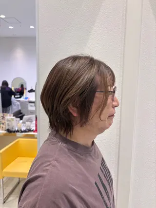 ショート カラー 🩶米澤 美月🩶のヘアスタイル