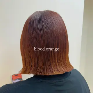 ショート カラー 🍊暖色/ボブヘア chihiro🌼ོのヘアスタイル