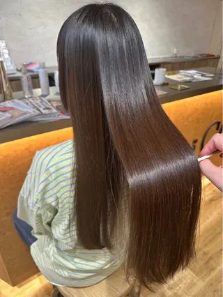 ロング 🧸艶ブリーチ/深み カラー🌺Noa🌺のヘアスタイル