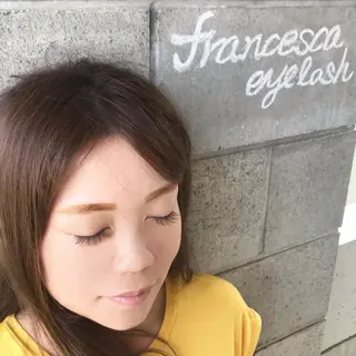 マツエク・マツパ francesca eyelash所属・中島 顕子のマツエク・マツパデザイン