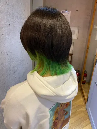 ショート カラー Ando Raycoのヘアスタイル