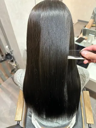 ロング カラー 京都駅/透明感カラー /髪質改善/岩崎拓郎のヘアスタイル