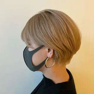 ショート 尾籠 美幸 （オゴモリ ミユキ）のヘアスタイル