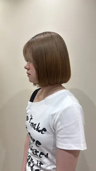 ショート 髪質改善🫧 カラー特化/Hinaのヘアスタイル