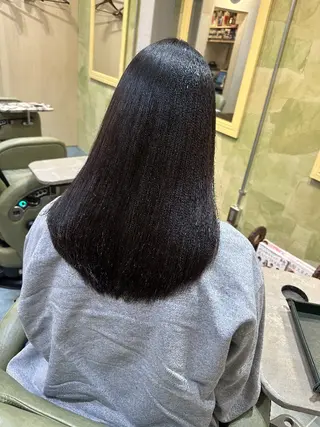 ロング 川端 智治のヘアスタイル