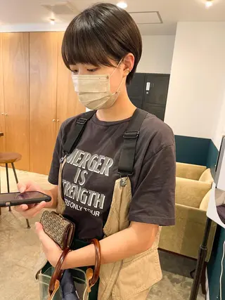 ショート 中村瑞貴 ＊hairbraceのヘアスタイル