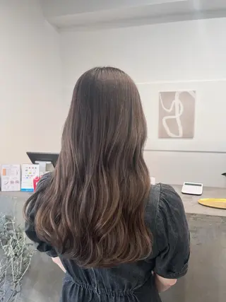 セミロング カラー hair salon SILLO.のヘアスタイル