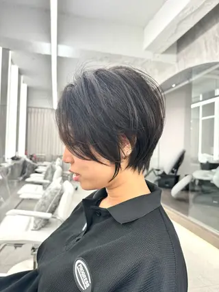 ショート ショート/似合わせ/ 透明感カラー古市唯人のヘアスタイル