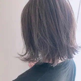 ミディアム カラー 似合わせ.ﾍｱｾｯﾄ 得意🌹井上美沙のヘアスタイル