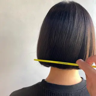 ミディアム 🪐SOURCE 塚口　シマブクロ🪐のヘアスタイル