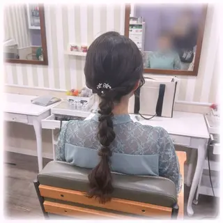 ヘアアレンジ 秋葉原コットン所属・ヘアセット 🤍AIRA🤍のヘアスタイル