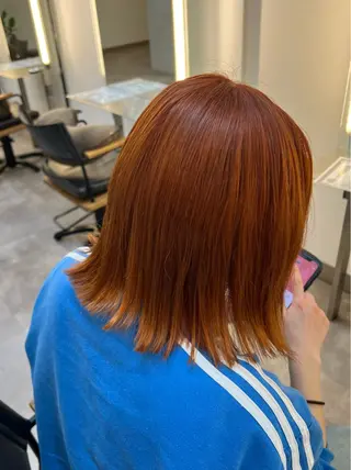 ミディアム 丸田 美沙希のヘアスタイル