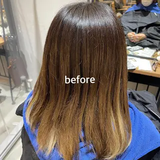 ミディアム カラー ヘアアレンジ ❥【韓国風ヘア】 stylist 林❥のエステ・リラクイメージ